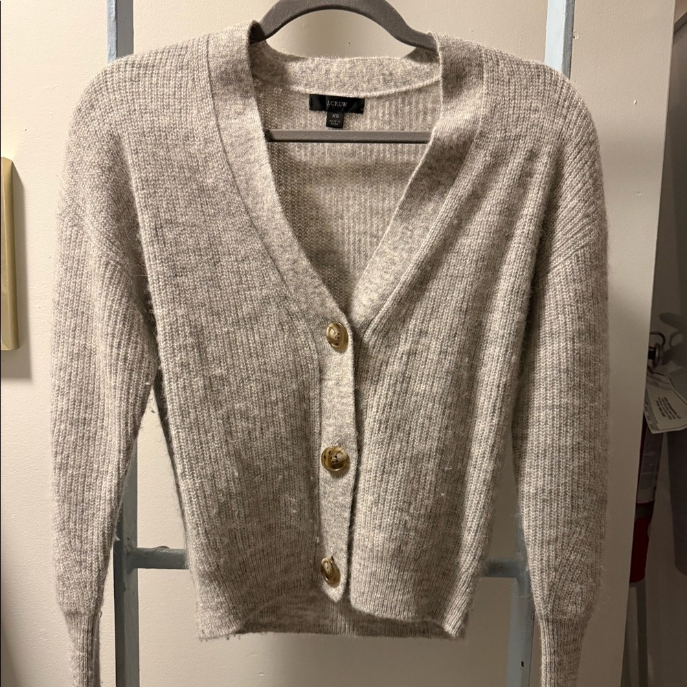 J. Crew Grey Sweater Cardigan